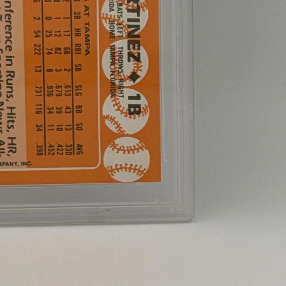 1989 Topps USA Tino Martinez #66T PSA 9 USA Baseball Card Team USA Mint